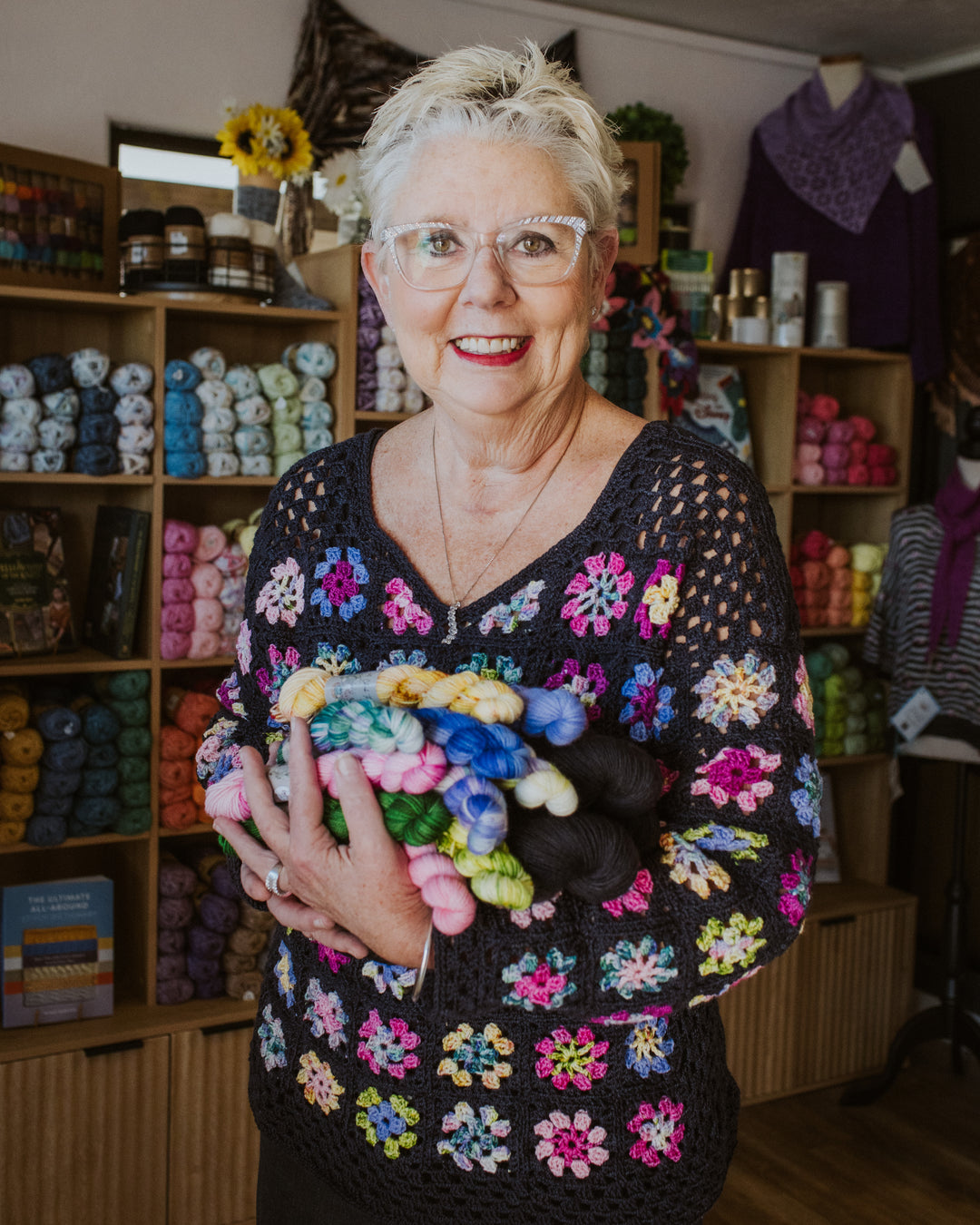 "Wicked" Hand-Dyed Mini Skein Box