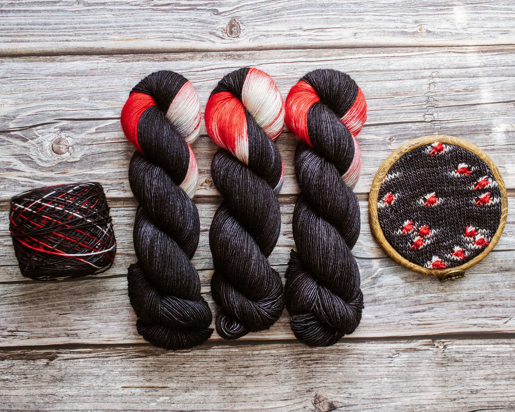 "The Big Apple" Hand-dyed Yarn