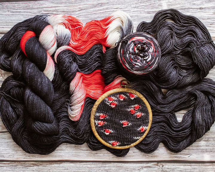 "The Big Apple" Hand-dyed Yarn