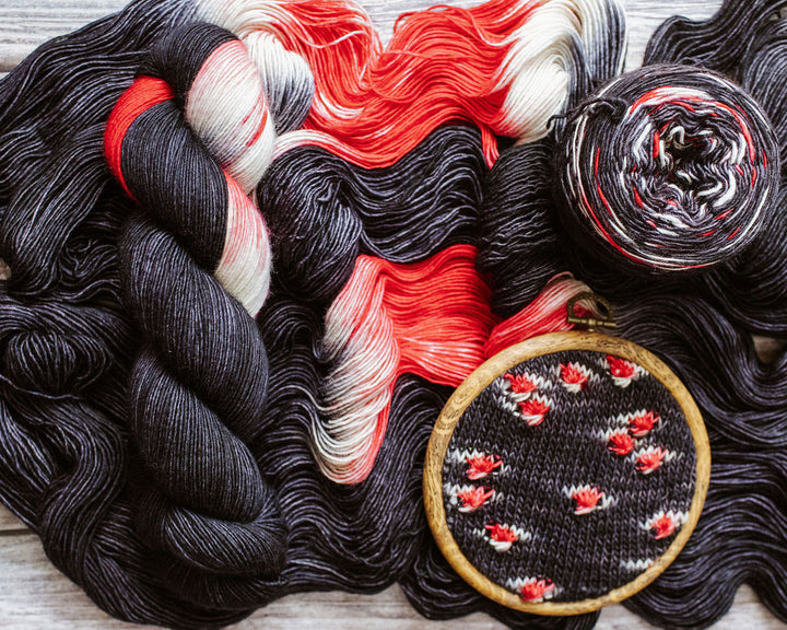 "The Big Apple" Hand-dyed Yarn