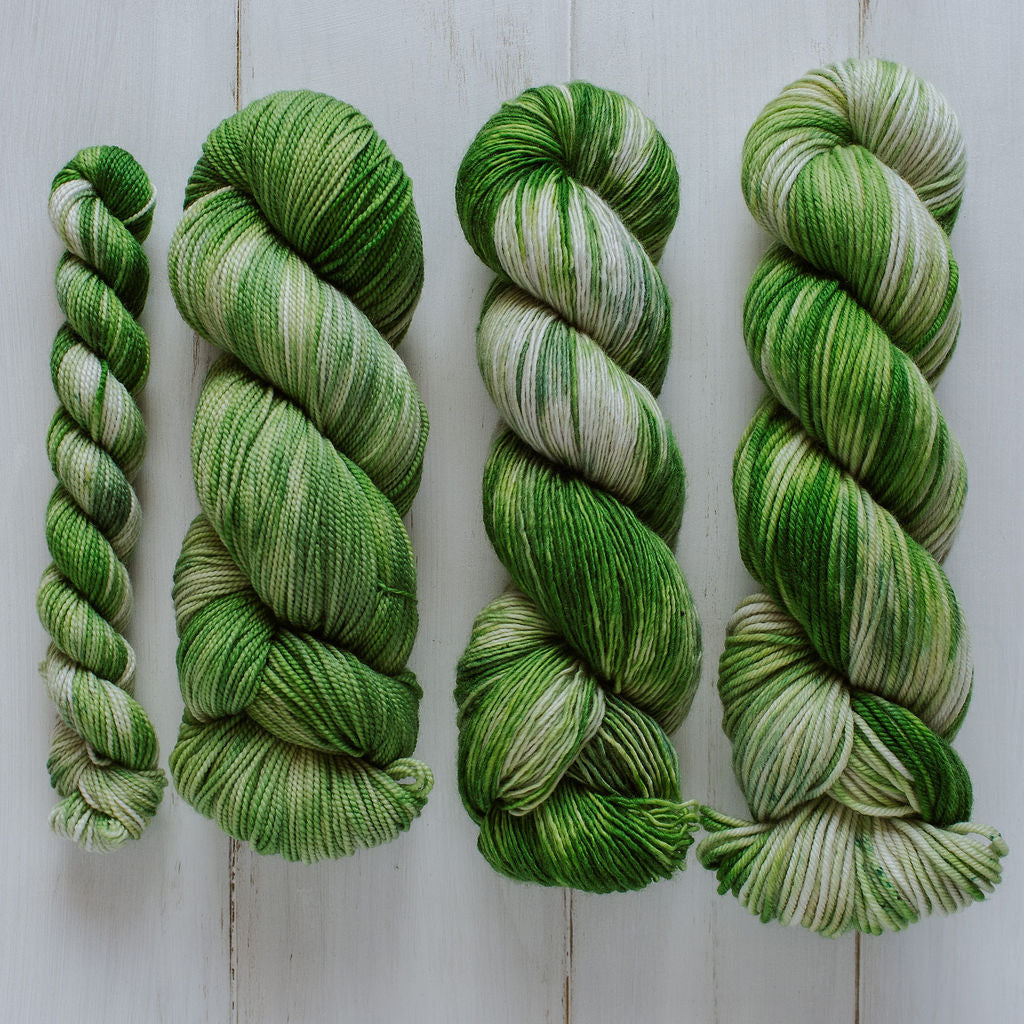 "Cabbage" Hand-Dyed Yarn – Harvest Collection