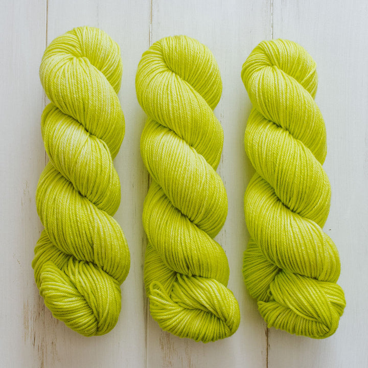 "Chartreuse" Hand-dyed Yarn