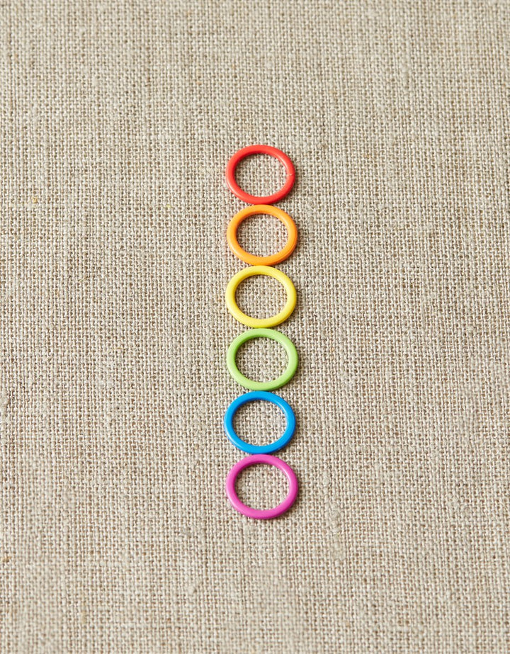 CocoKnits Colorful Ring Stitch Markers - Original