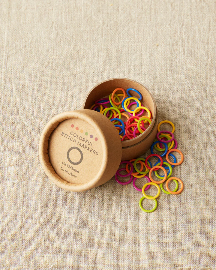 CocoKnits Colorful Ring Stitch Markers - Original