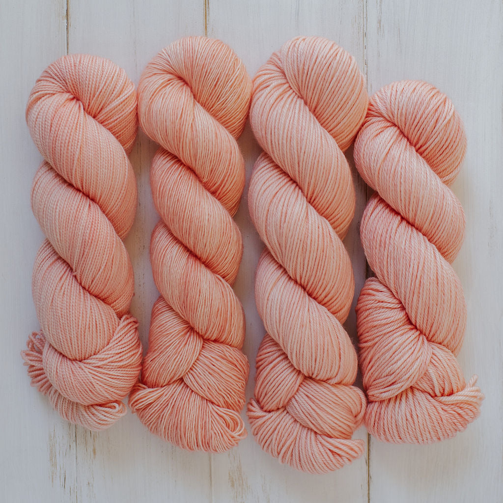"Coral" Hand-dyed Yarn