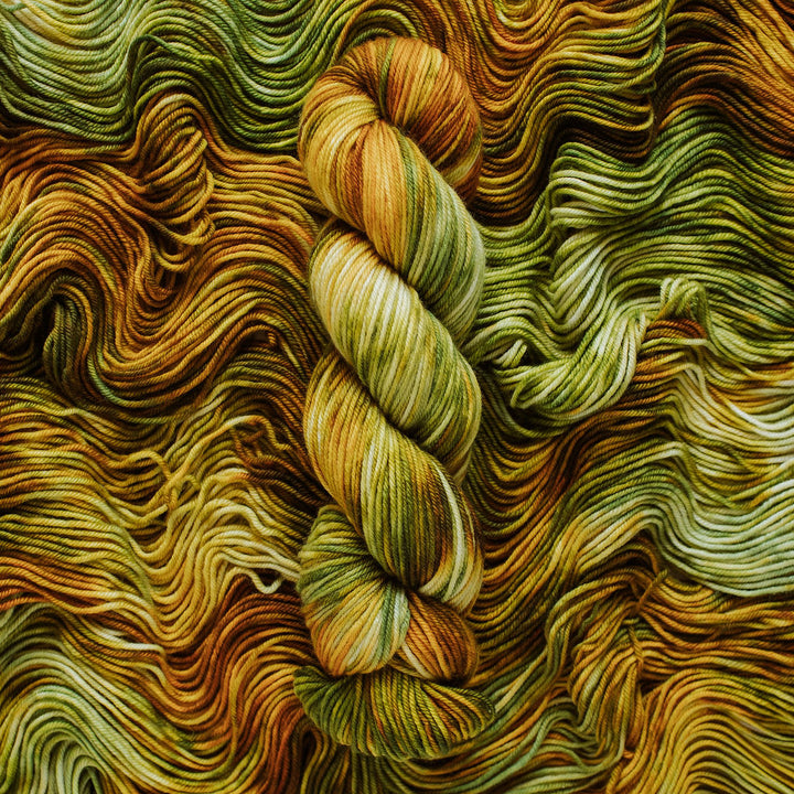 "Corn" Hand-Dyed Yarn – Harvest Collection