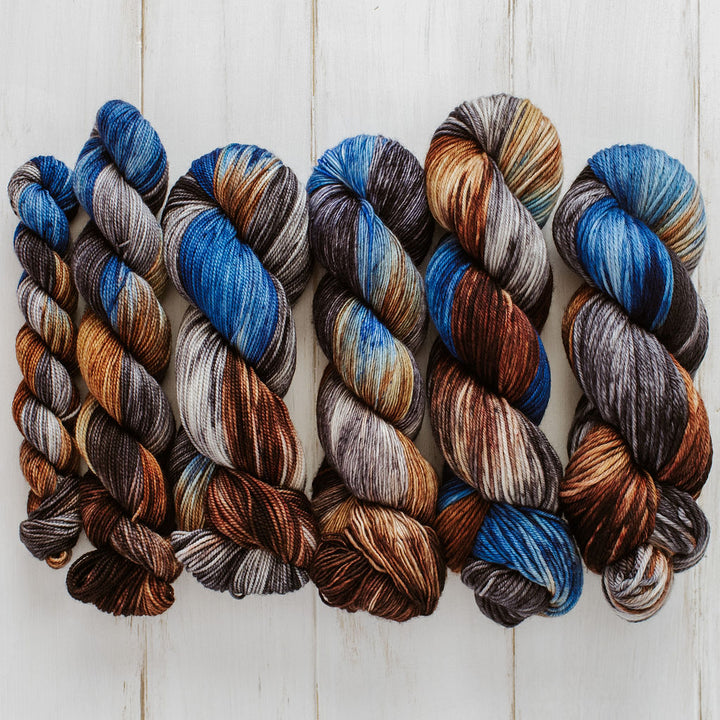 "Cowboy" Hand-dyed Yarn