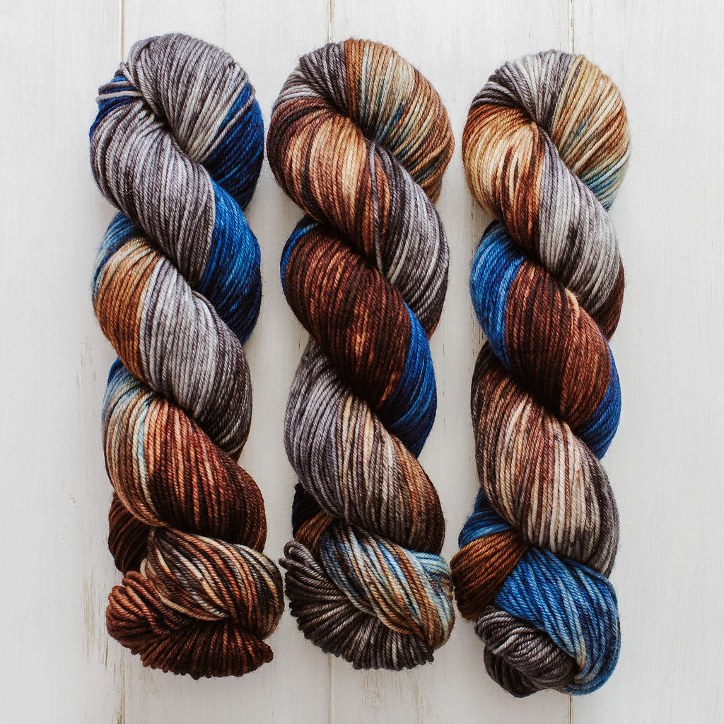 "Cowboy" Hand-dyed Yarn