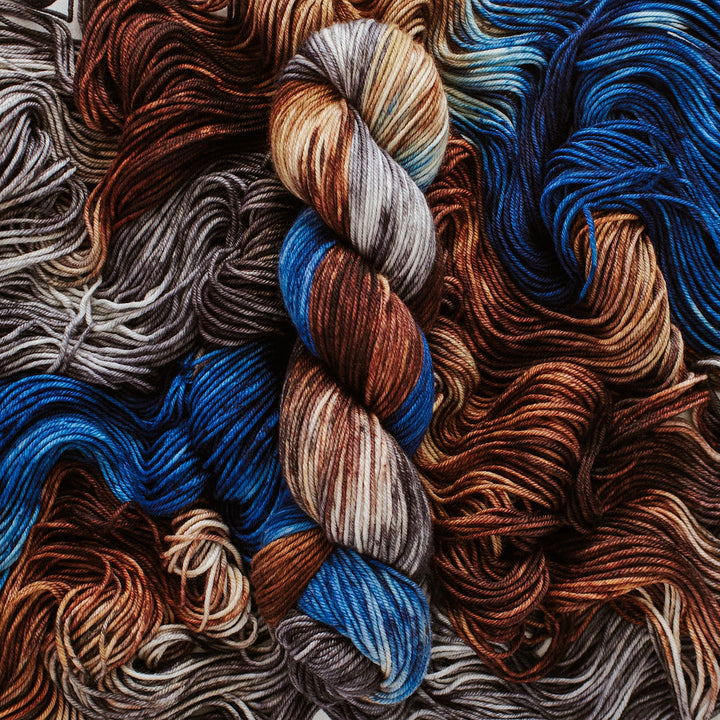 "Cowboy" Hand-dyed Yarn
