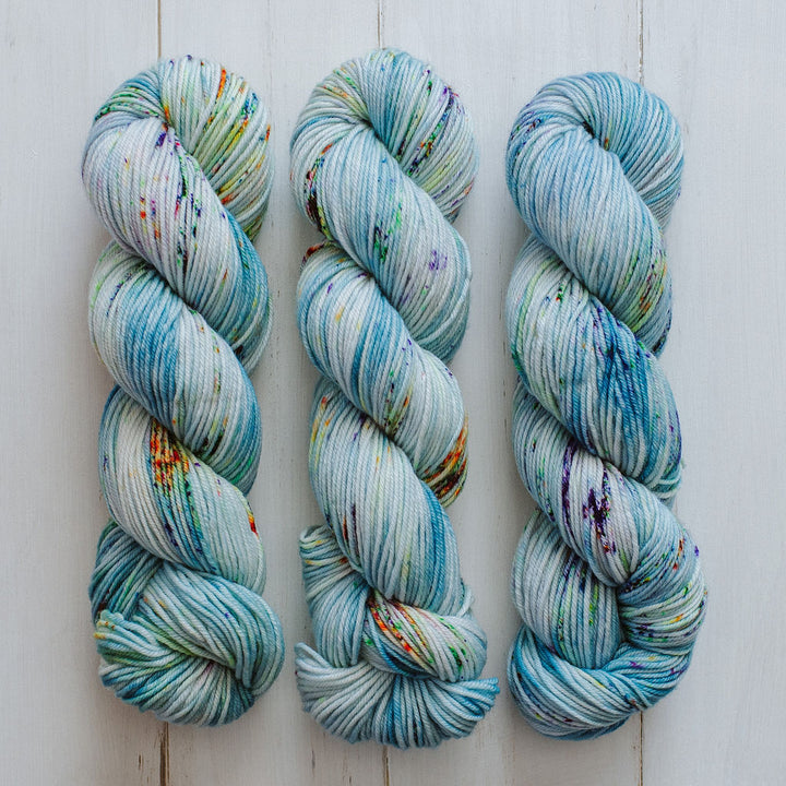"Crystal Waters" Hand-dyed Yarn