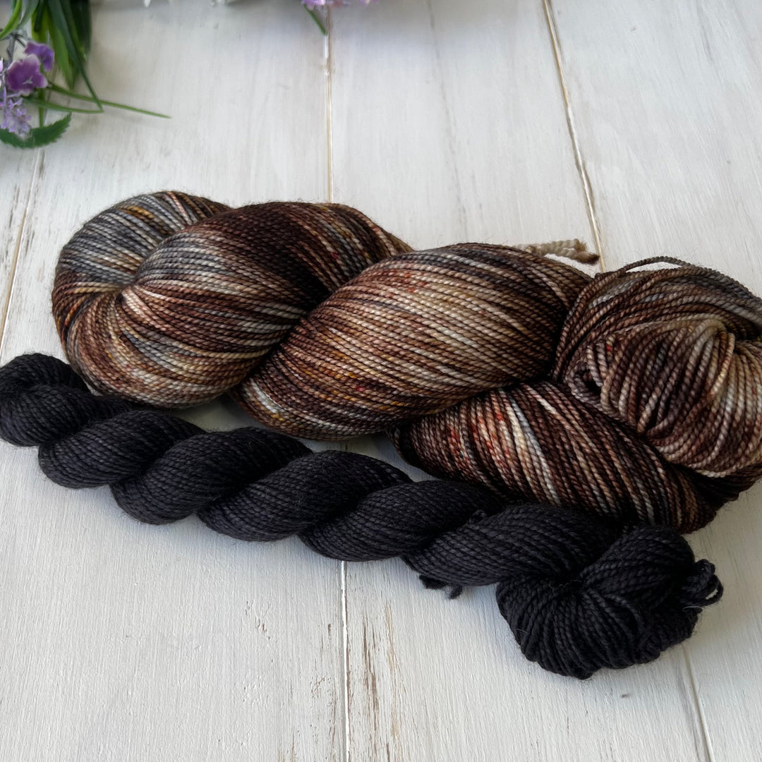 Smoke & Mirrors Deluxe Sock Hand-dyed Yarn