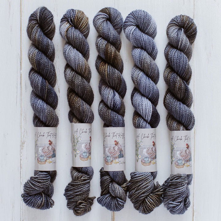 "Clan Fraser" Mini Sock Hand-dyed Yarn