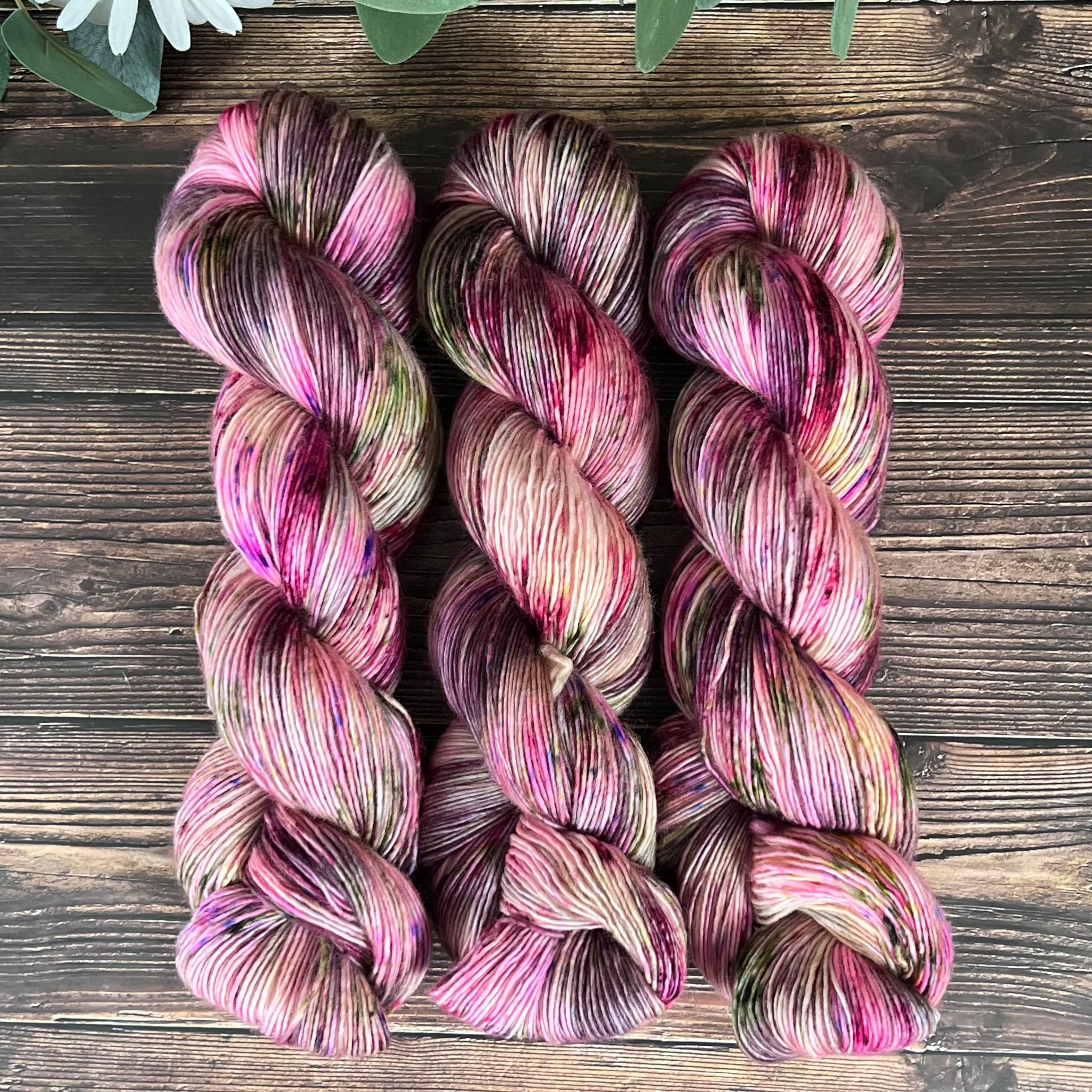 "Secret Garden" Hand-dyed Yarn