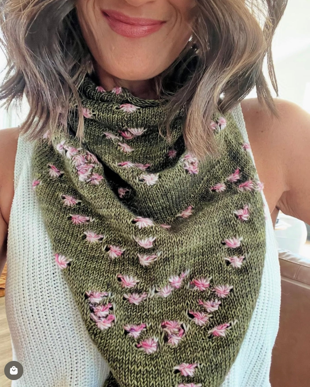 succulent knitting pattern Succulent" Assigned Pooling Hand-dyed Yarn – achickthatknitz