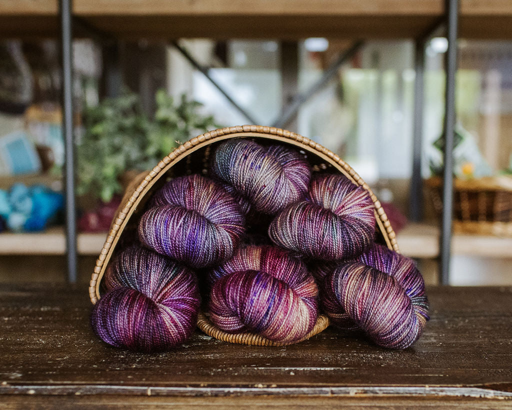 "Dash" Deluxe Sock Hand-dyed Yarn