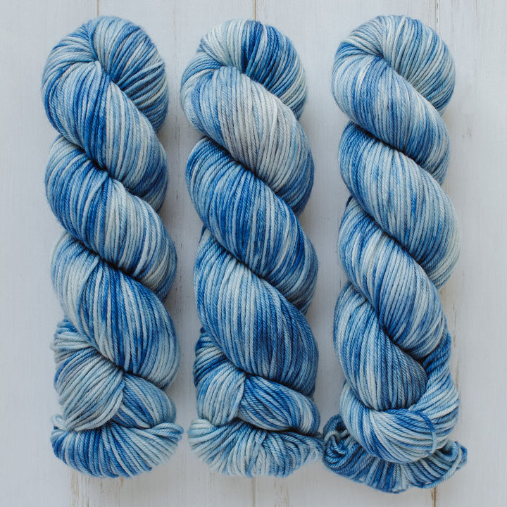 "Denim" Hand-Dyed Yarn – Harvest Collection