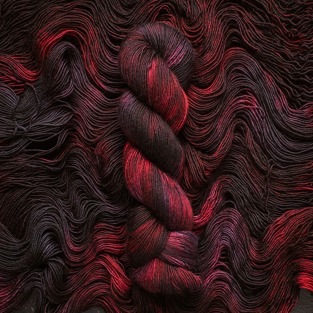 "Draco" Hand-Dyed Yarn – Dragon Collection