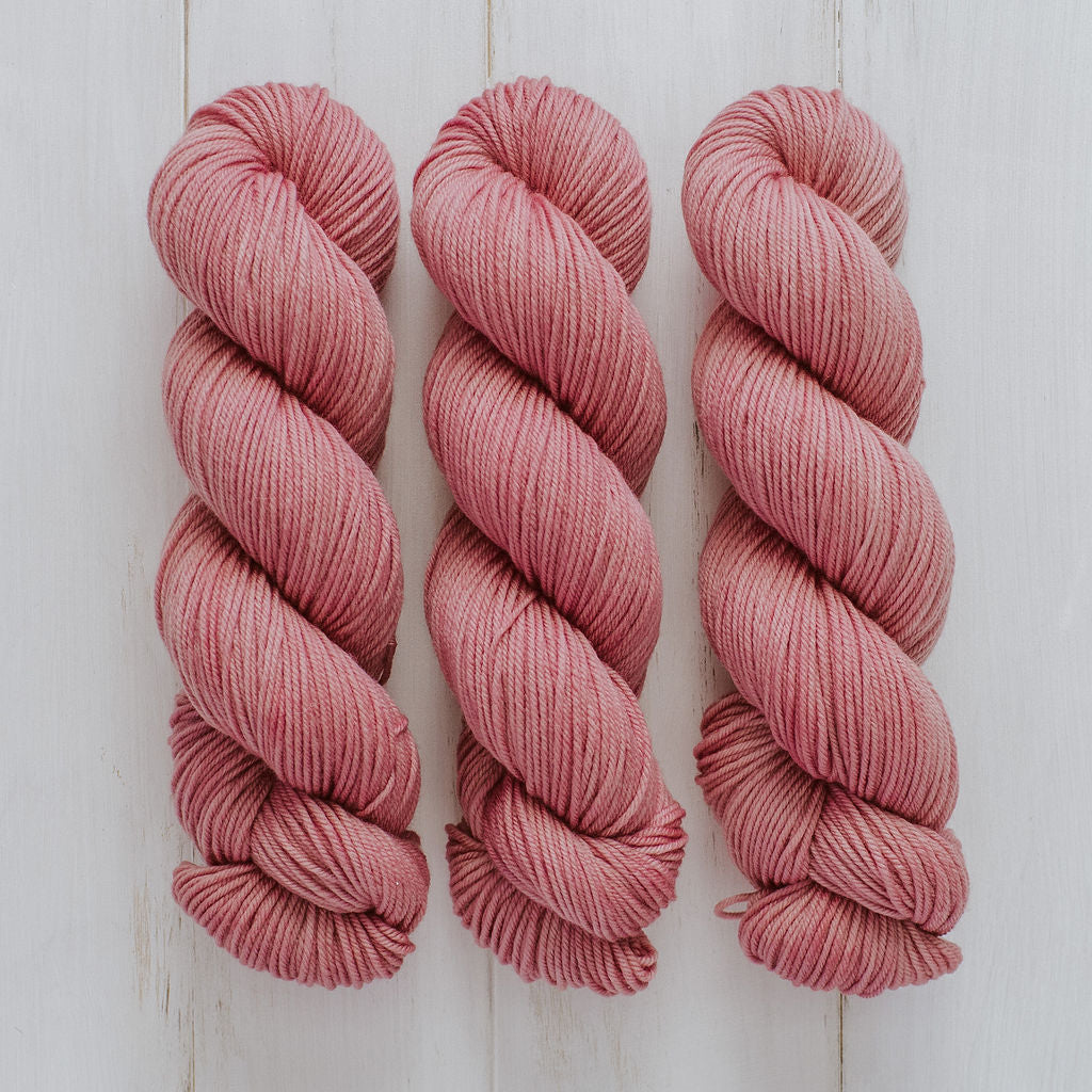"Dusty Rose" Hand-dyed Yarn