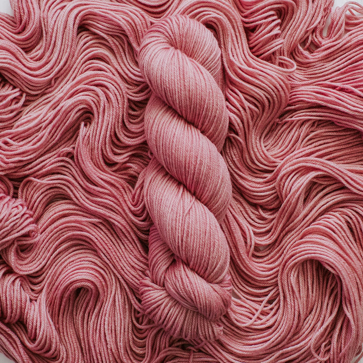 "Dusty Rose" Hand-dyed Yarn