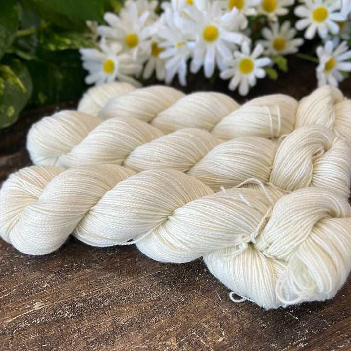 Deluxe Sparkle Fingering Hand-dyed Yarn