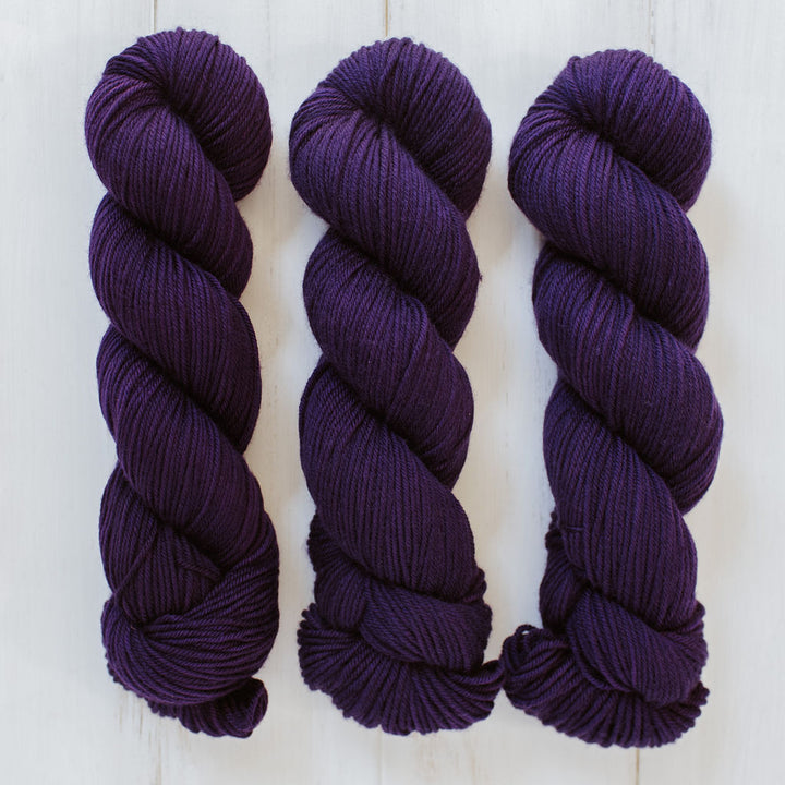 "Eggplant" Hand-dyed Yarn