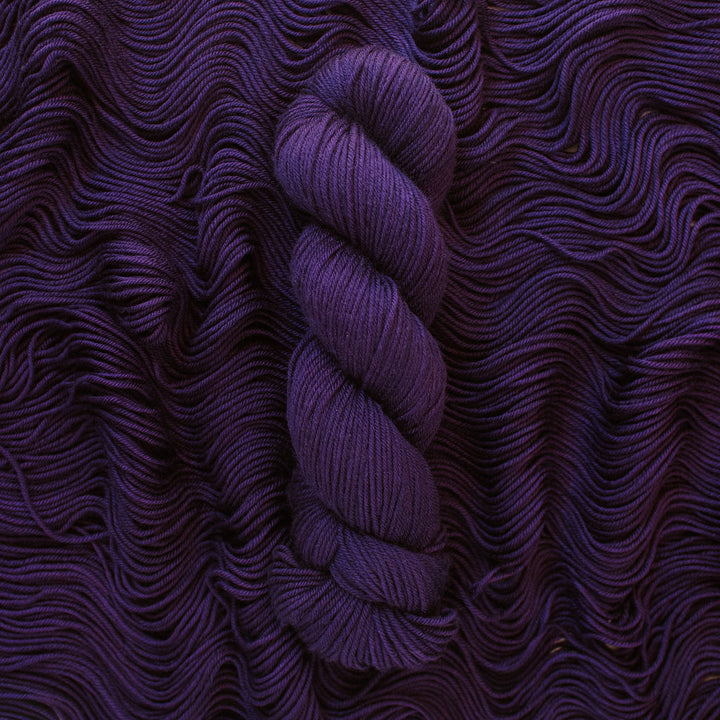 "Eggplant" Hand-dyed Yarn