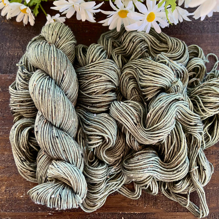 "Herbalist" Donegal Tweed  Hand-dyed Yarn