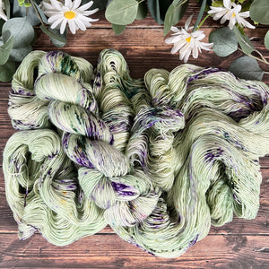 "Lavender Fields" Hand-dyed Yarn