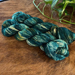 "Scotland" Merino Fingering Hand-dyed Yarn (Discontinued Base)