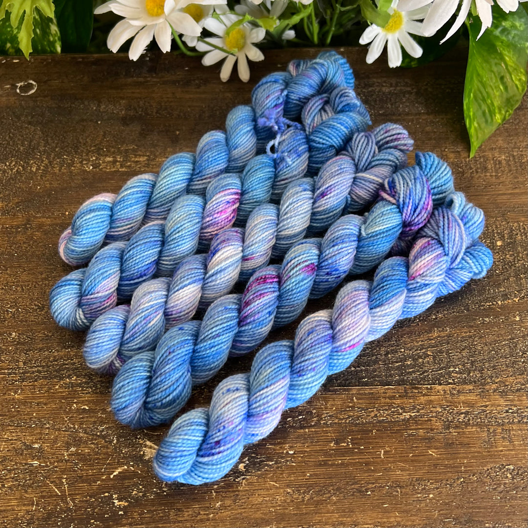 "Early Dawn" Hand-dyed Mini Skeins