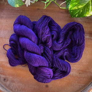 "Amethyst" Hand-dyed Yarn