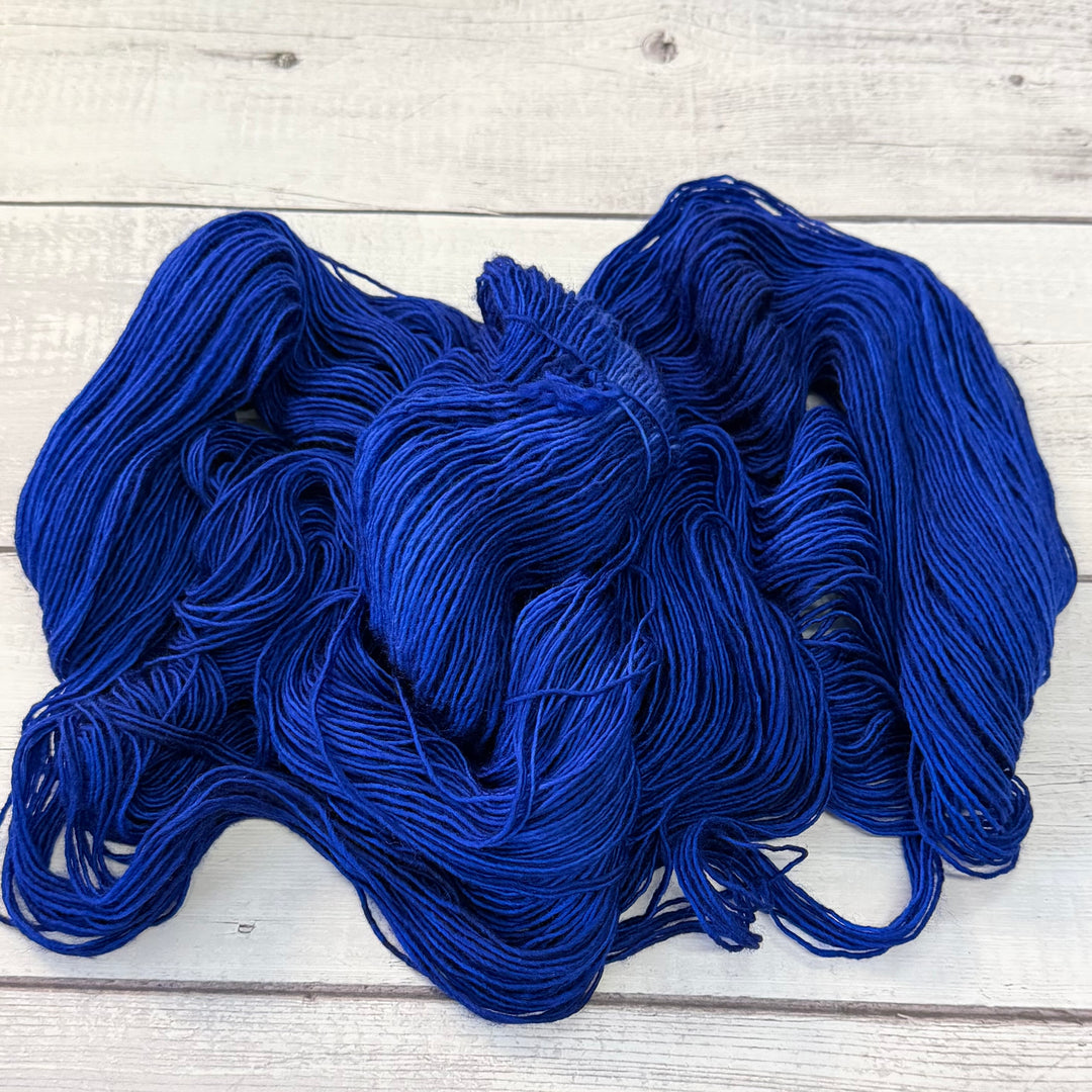 Sapphire Singles Fingering Hand-dyed Yarn