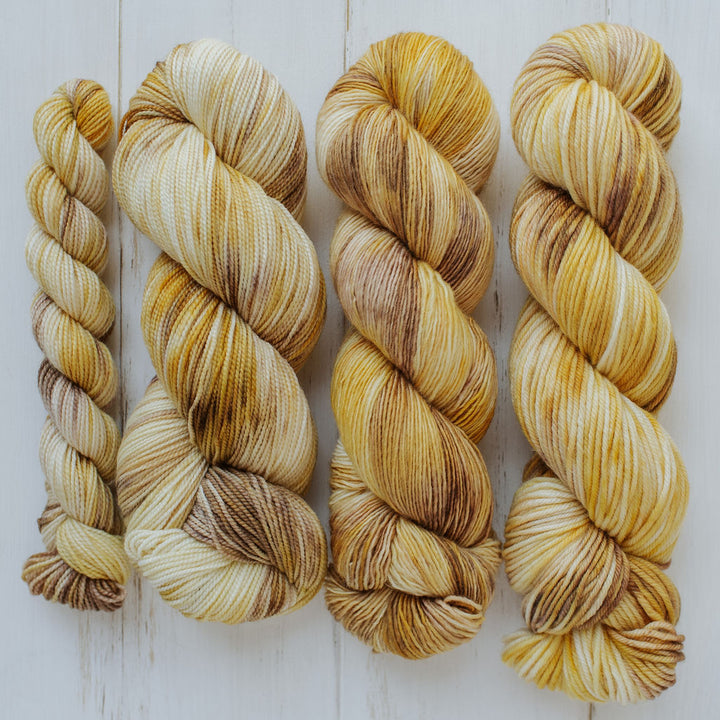 "Garlic" Hand-Dyed Yarn – Garden Collection