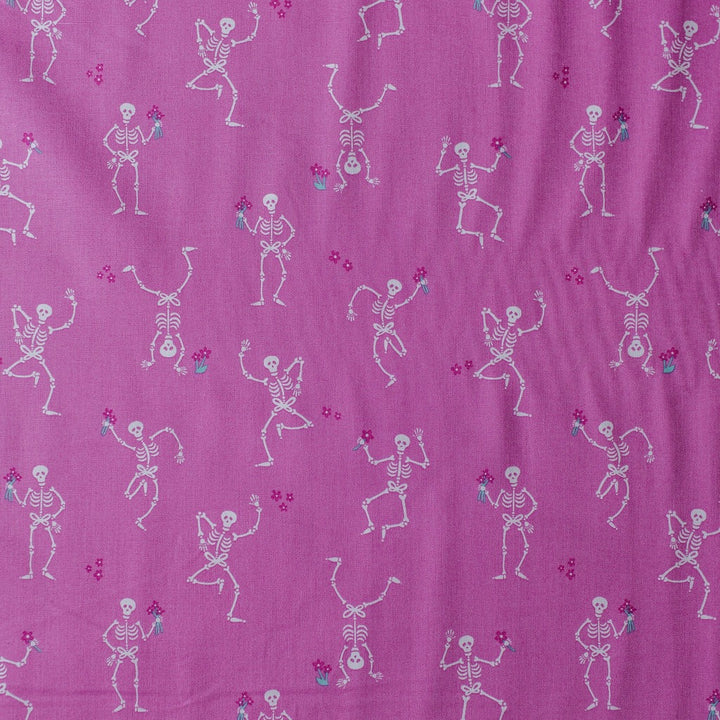 "Jig Pink" Ghostly Garden by KP Creates - YARDAGE