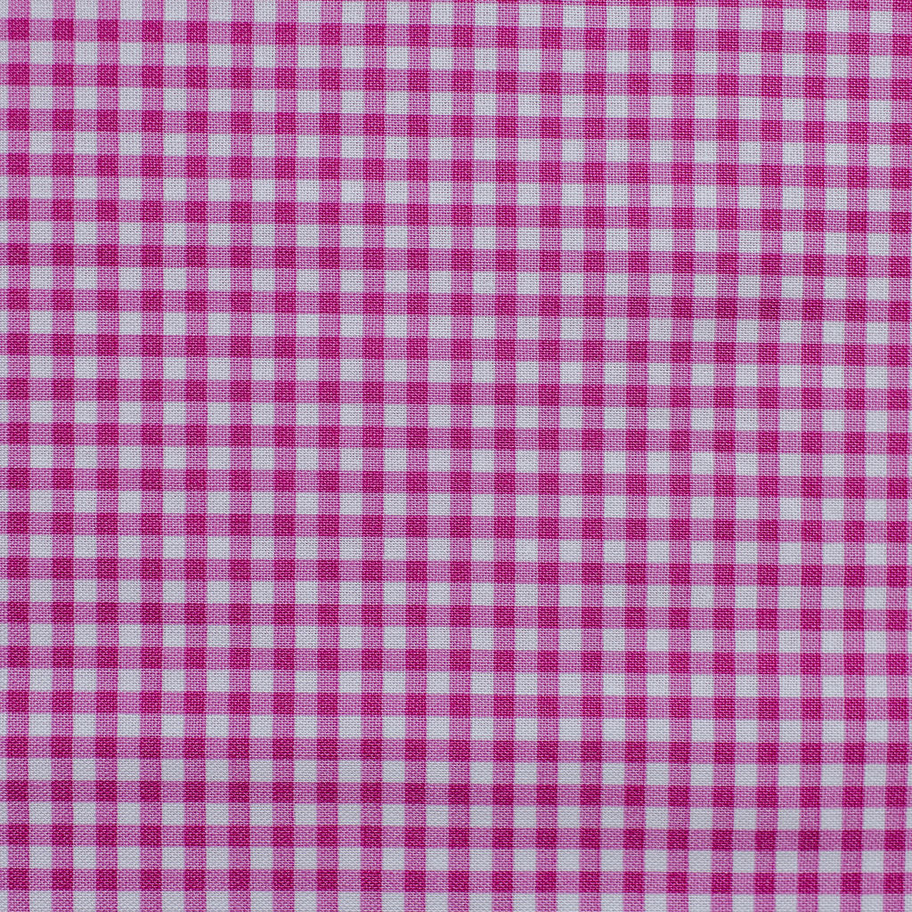 "Bitty Gingham Pink" Ghostly Garden by KP Creates - YARDAGE