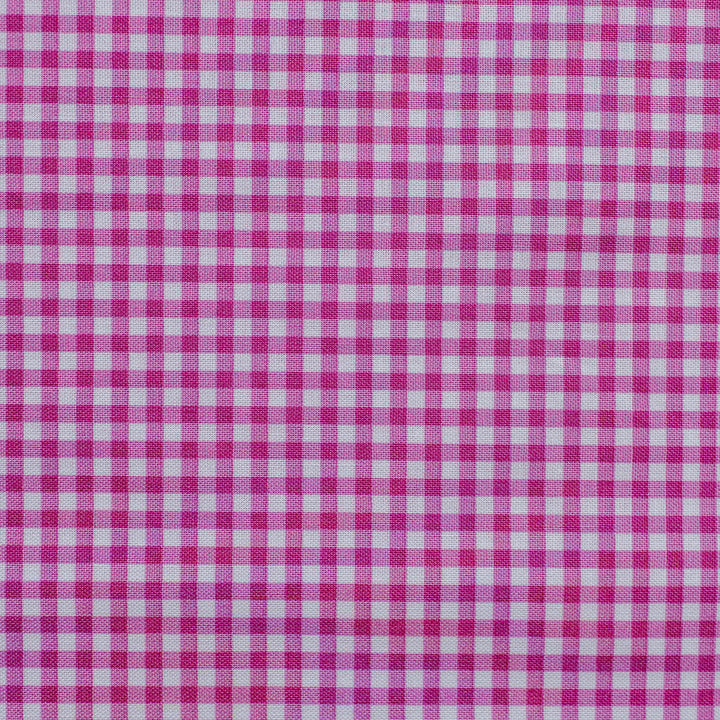 "Bitty Gingham Pink" Ghostly Garden by KP Creates - YARDAGE