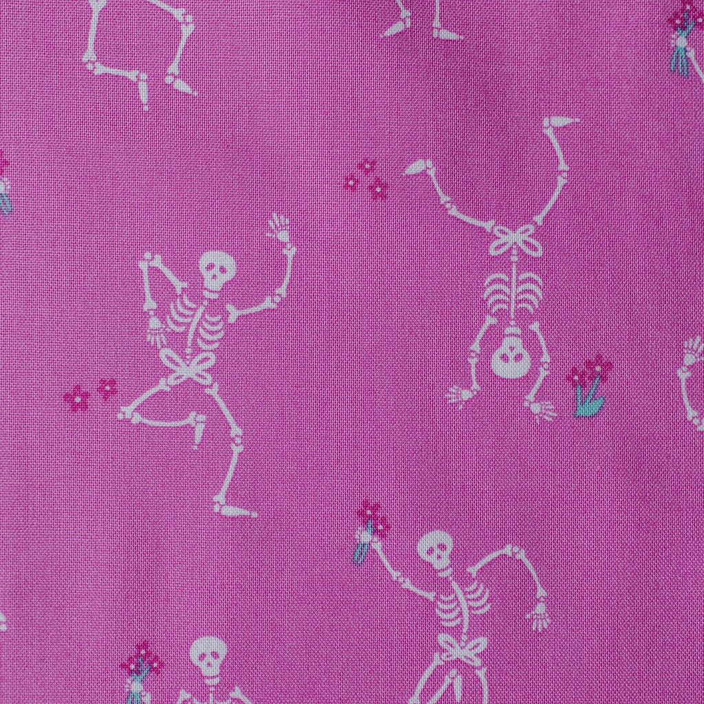 "Jig Pink" Ghostly Garden by KP Creates - YARDAGE