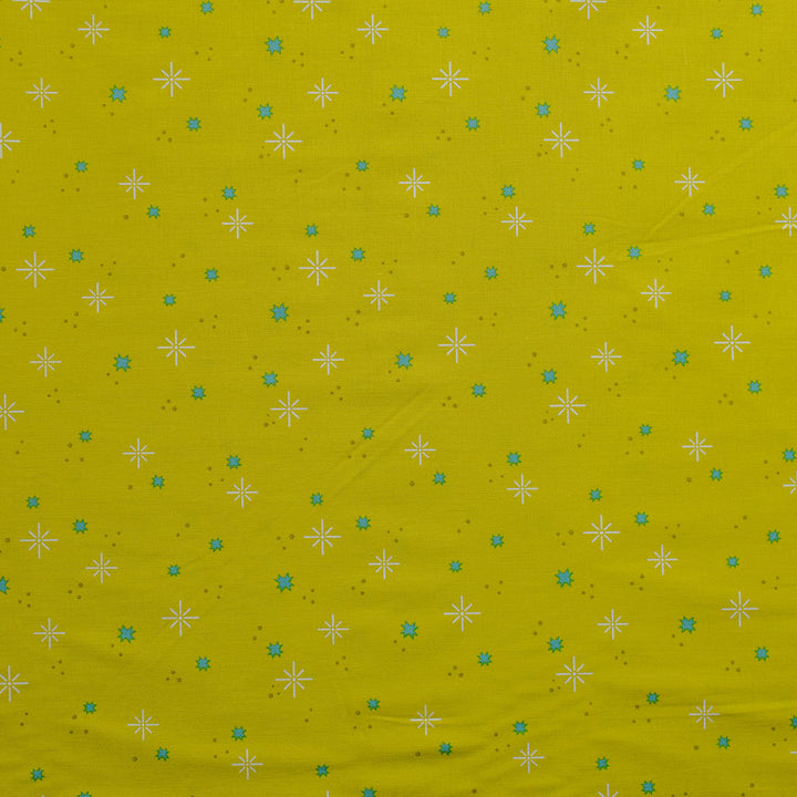 "Stardust Green" Ghostly Garden by KP Creates - YARDAGE
