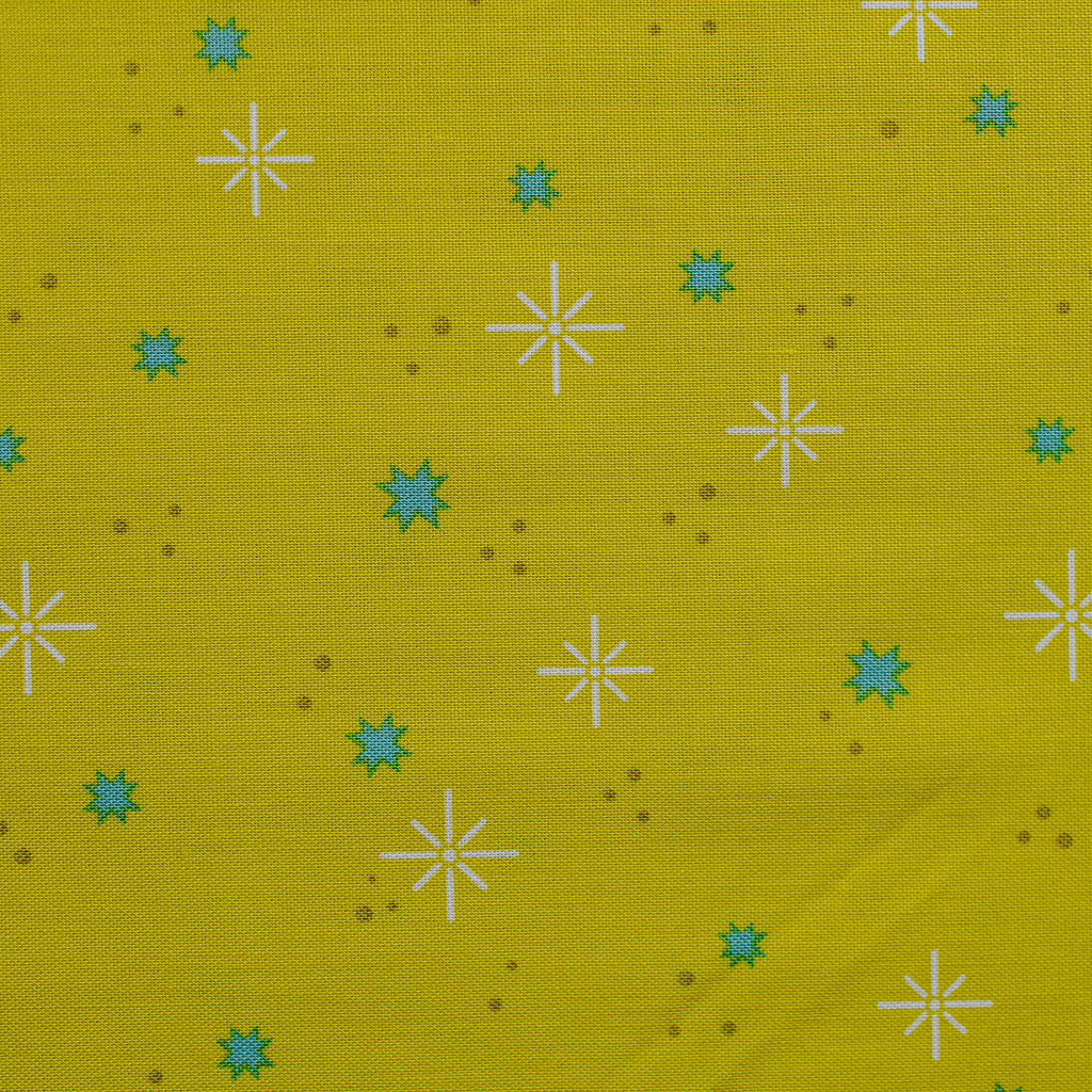 "Stardust Green" Ghostly Garden by KP Creates - YARDAGE