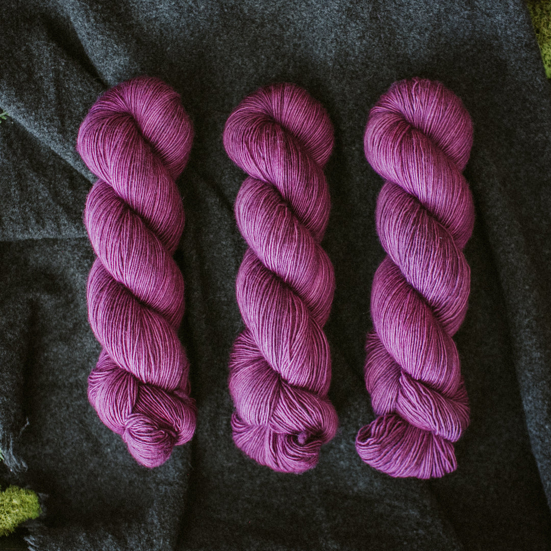 "Highland Heather" Hand-dyed Yarn - "Outlander" Collection