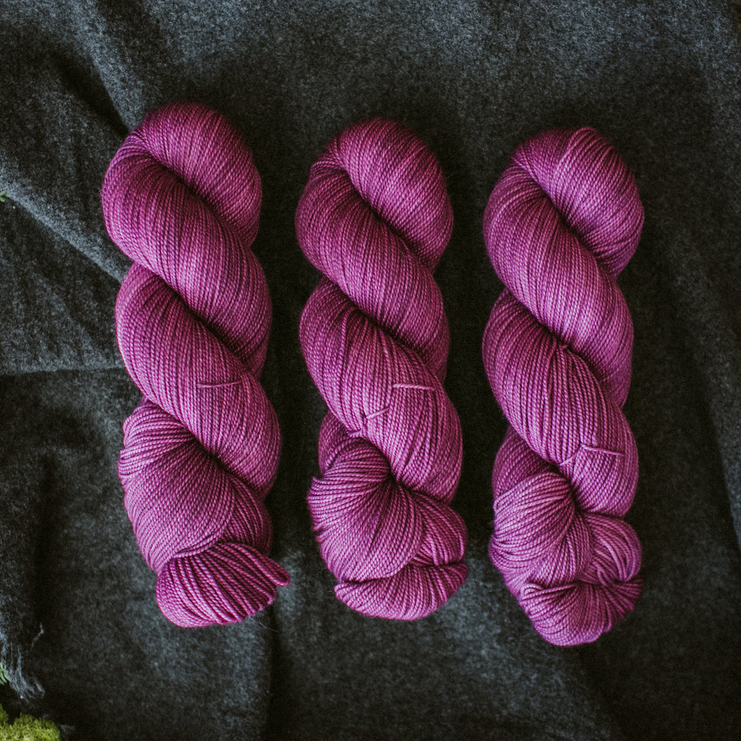 "Highland Heather" Hand-dyed Yarn - "Outlander" Collection