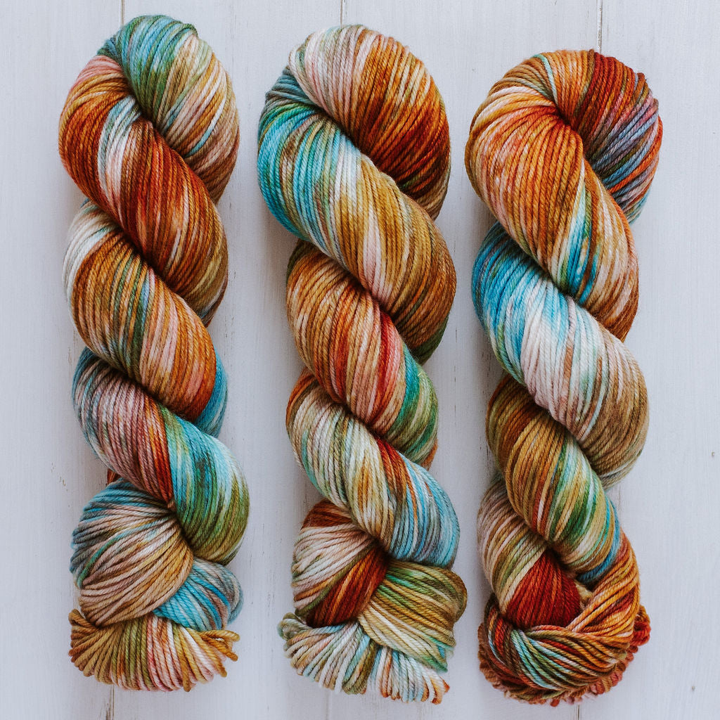 "Desert Oasis" Hand-dyed Yarn