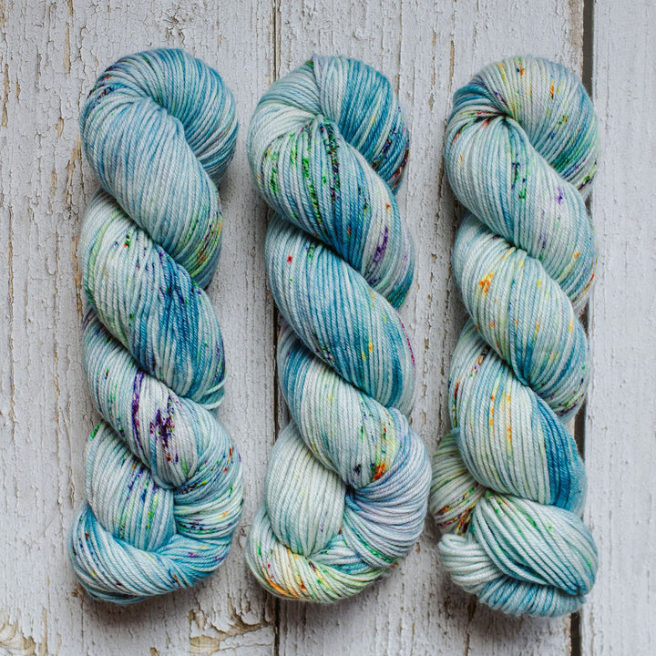 "Crystal Waters" Hand-dyed Yarn
