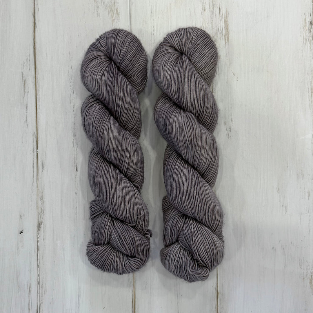"Parisian Fog" Hand-Dyed Yarn - Singles Fingering and Merino DK