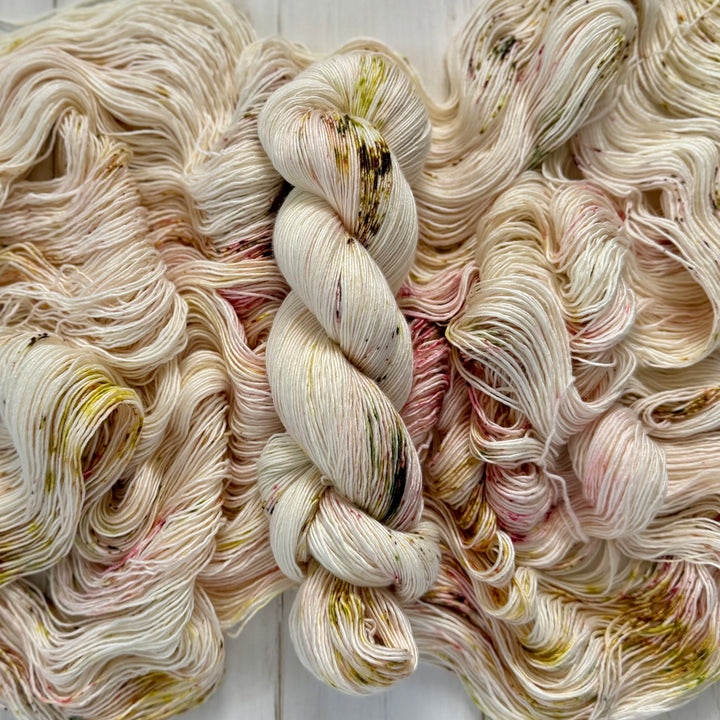"Primrose" Hand-Dyed Yarn - Silky Singles