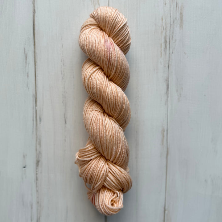 "Creme Brulee" Hand-Dyed Yarn - Singles Fingering and Merino DK