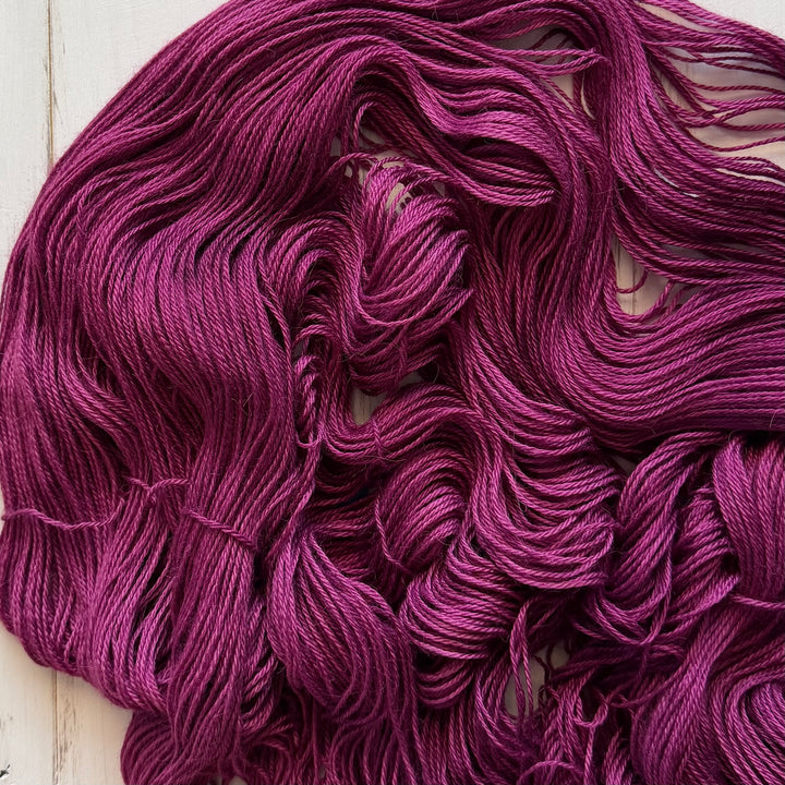 "Rumors" Hand-Dyed Alpaca Dreams Fingering Yarn