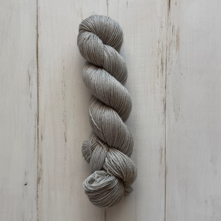 "Silver Fox" Hand-Dyed Alpaca Dreams Fingering Yarn