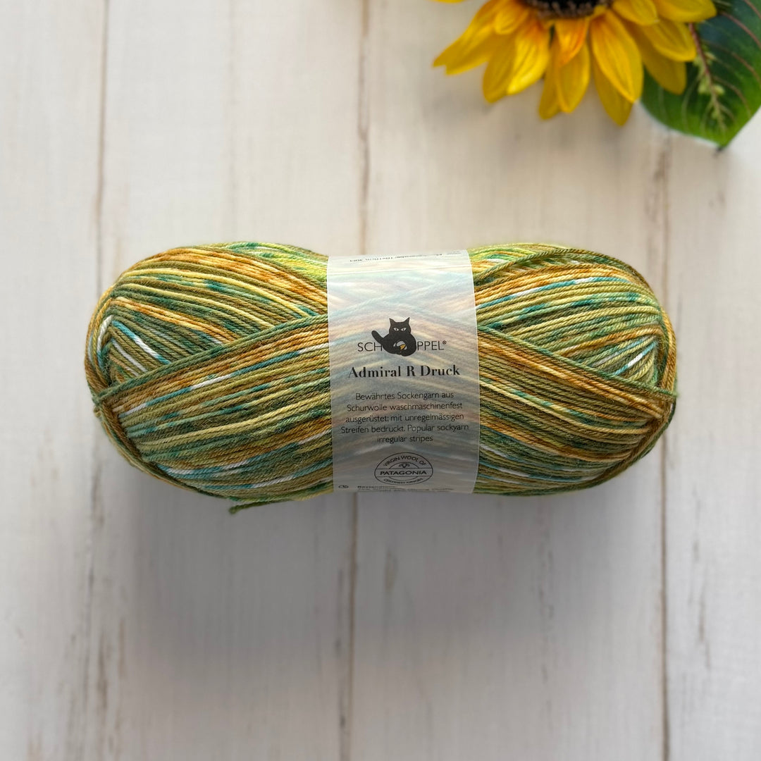 Admiral R Duck Sock Yarn - Green