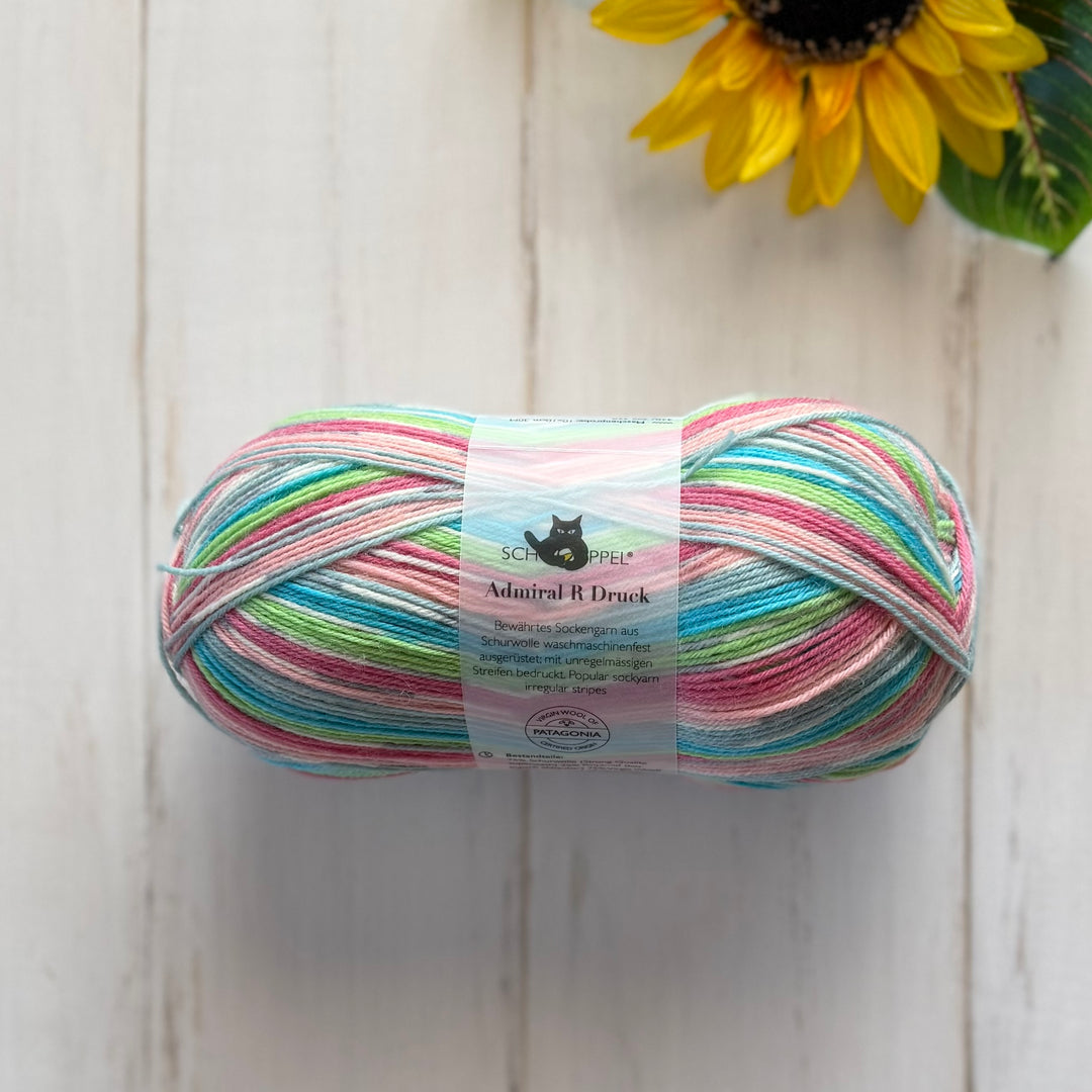 Admiral R Duck Sock Yarn - Pink
